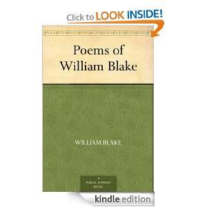 Poems of William Blake William Blake  Kindle Store