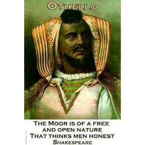  Othello by William Shakespeare. Size 28.75 X 19.75 Art 