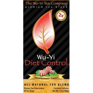 Wu Yi Diet Control Tea 25 tea bags/box Mild Mint Flavored by The Wu Yi 