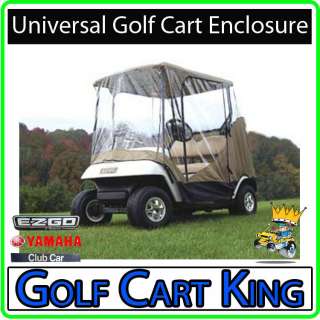 EZGO   Club Car   Yamaha Golf Cart Enclosure   (2 Pass)  