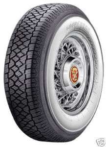 P215/70R14 GOODYEAR 2 3/4 WIDE WHITEWALL RADIAL TIRES  