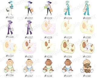 25 Baby Shower Favors Thank You Note Cards GP #7  