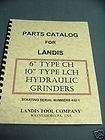 Vintage Adv Brochure GRINDERS Landis Tool Company  