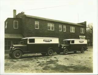 Old Photo Early Delivery Trucks Hormel Food Pittsburgh Pa  