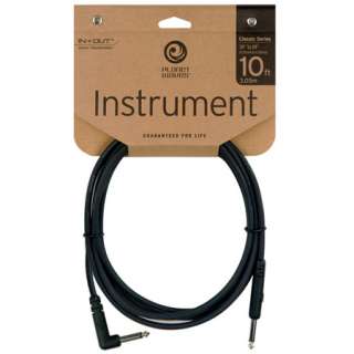 PLANET WAVES 10FT RIGHT ANGLE GUITAR CABLE 10 FT *NEW*  