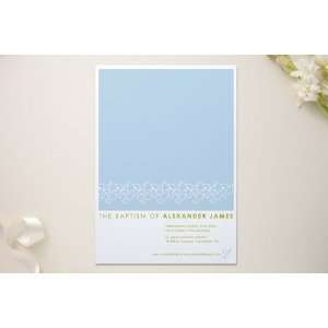 Dove Outline Baptism and Christening Invitations