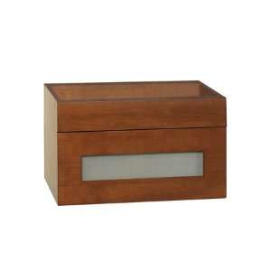 Ronbow Rebecca 23 pull out storage drawer with frost front glass 