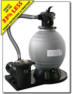 SandMan Above Ground 18 Sand Filter w/1Hp Pool Pump 672875600427 