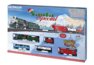 Bachmann HO Scale Train Set Analog Santa Special Set 00707 