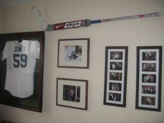 Hang your goalie hockey stick in any direction to meet your collection 