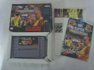 THIS AUCTION IS FOR 1 WWF SUPER WRESTLE MANIA GAME FOR THE SUPER 
