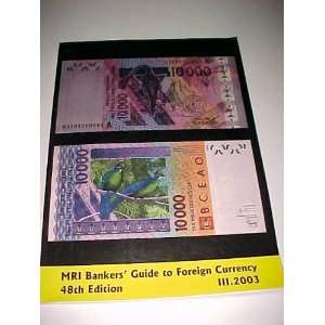  MRI Bankers Guide to Foreign Currency 48th Edition III 