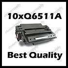 10pk HP Q6511X Q6511A 11A Toner For HP LaserJet 2400 Series Printer