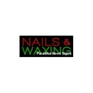  Nails Waxing LED Sign 8 x 20