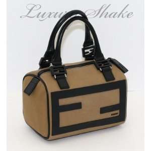  Brand New 100% Authentic Fendi 8BL071 Small Boston Handbag 