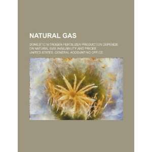  Natural gas domestic nitrogen fertilizer production 