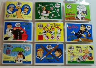 1970 Fleer World Series Complete Set of cards 1 65  