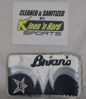   Rt Hand) Used Brians Size Jr Beast Ice Hockey Goalie Blocker  