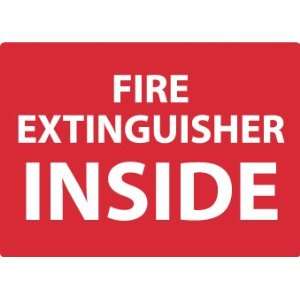  SIGNS FIRE EXTINGUISHER INSIDE