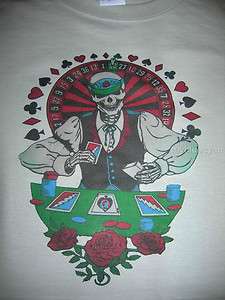 Grateful Dead T Shirt  Vintage Style  1991 Las Vegas  