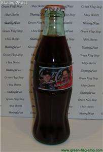 Dale Earnhardt & #8 Dale Jr. Coca Cola 8 oz. Bottles  