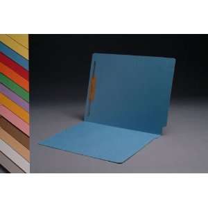 11pt Color Folders, Full Cut 2 Ply End Tab, Letter Size, Fastener Pos 