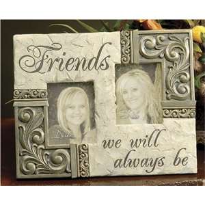  Double Friendship PHOTO PICTURE FRAME ~ STONE QUALITY 