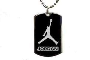 Michael Jordan   Dog Tag Pendant Necklace  