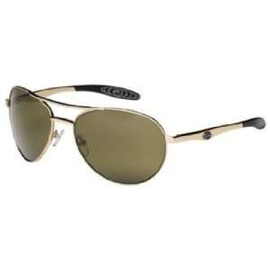  Gargoyles Sunglasses Alfa / Frame Gold Lens Green 