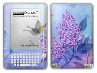  Kindle 2 Skin Sticker skins floral Stickers  