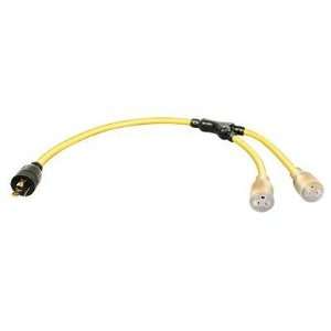 Generator Adapters & Cordsets 12/4 Stow L14 20P 3 Ft Extension Cord 