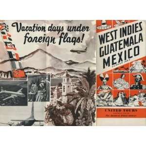  Pan American World Airways West Indies Brochure1950 