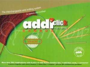 Addi Click The Interchangeable BAMBOO knitting system  