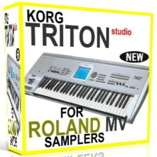KORG TRITON STUDIO SAMPLES ROLAND MV8800 MV8000 MV 8800 MV 8000 Sounds 