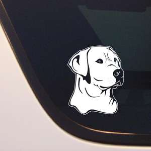 LABRADOR RETRIEVER DOG PORTRAIT DECAL LAB STICKER  LABS  