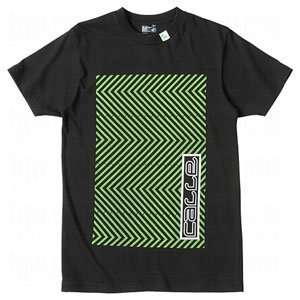  Calle Mens Benson T Shirts Black/Green/Large Sports 