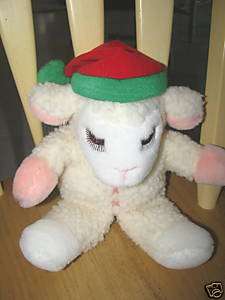 Lambchop Puppet Shari Lewis Holiday Santa CUTE  