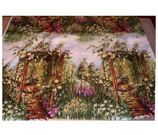 Rose Arbor Pillow Panels Michael Miller Fabric 843747047811  