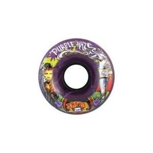  Satori Goo Ball Purple Haze Clear Purple Longboard Wheels 