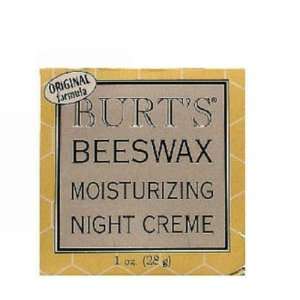  Burts Bees Beeswax Moisturizing Night Creme, 1 Ounce Tin 
