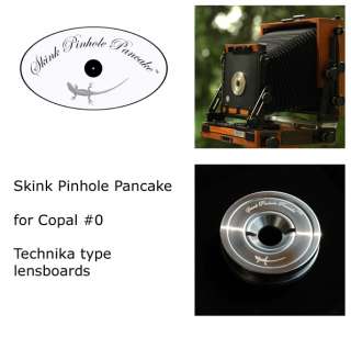 Skink Pinhole Pancake 4x5 Kit LF Wista Technika Copal 0  