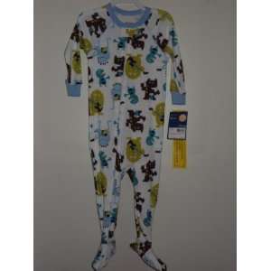 Carters Boys One piece L/S Footed Cotton Sleeper Musical Monsters 24 