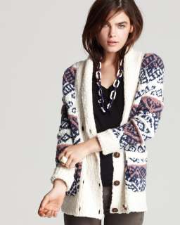 MARC BY MARC JACOBS Kirsten Fair Isle Cardigan Sweater   Sweaters 