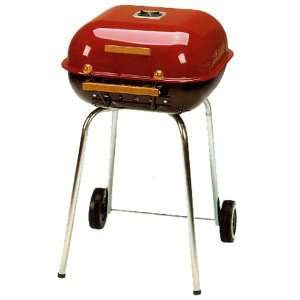   Stand Up 4100 Square Utility Charcoal Grill, Red Patio, Lawn & Garden