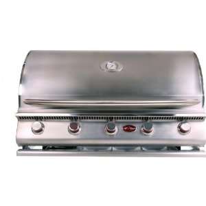  Cal Flame G5 5 Burner Built In Natural Gas Grill (ships As 