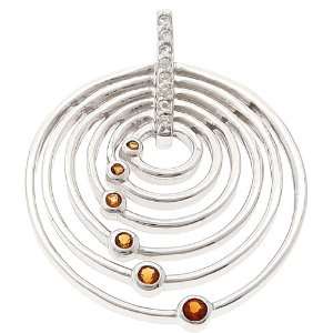   With Alternating Citrine Stones And White Topaz CleverEve Jewelry