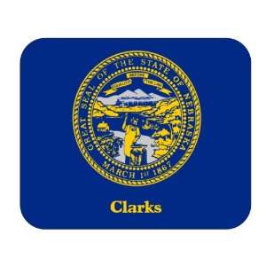  US State Flag   Clarks, Nebraska (NE) Mouse Pad 