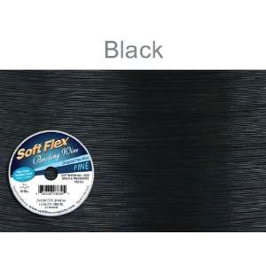  Soft Flex Original Beading Wire .014 100 ft.    Black 