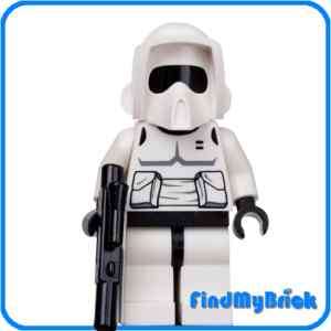SW149 Lego Star Wars Scout Trooper Minifigure 8038 NEW  
