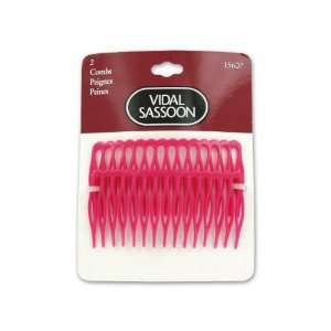 1 Pair Hair Combs Assorted Colors 